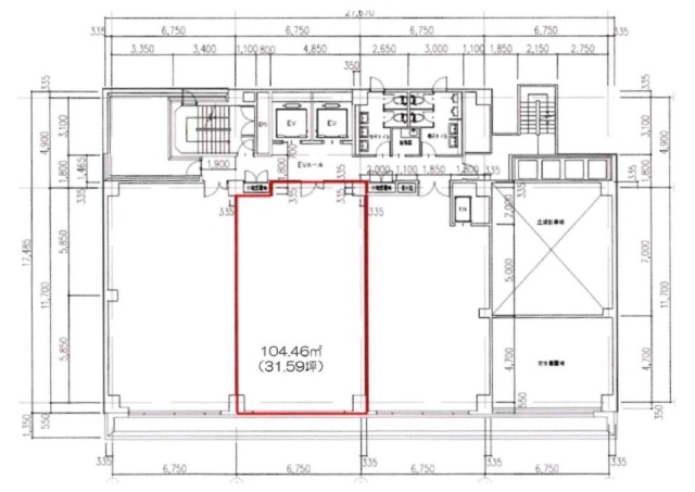 銀座東洋ビル2F 間取り図