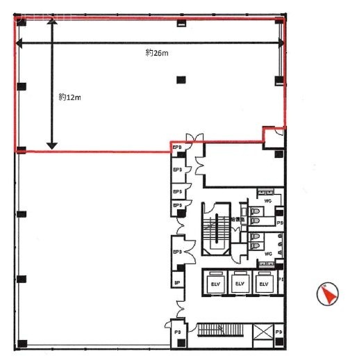 ベネックスSー310F 間取り図