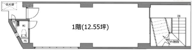 神宮前KSビル1F 間取り図