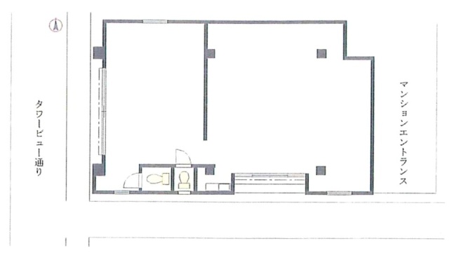 横川二丁目ビル1F 間取り図