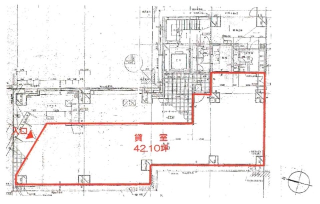 D‘s VARIE神田ビル1F 間取り図