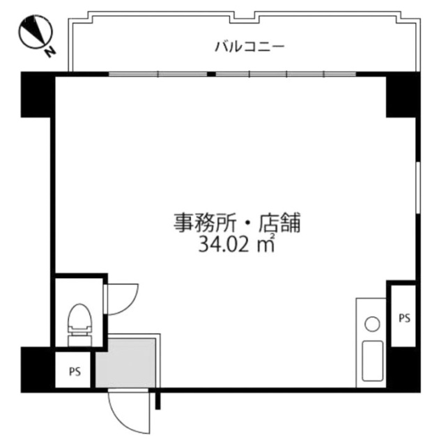 東大井第2アーバンハイム401 間取り図