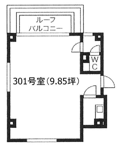 キャナールビル301 間取り図
