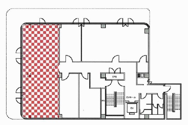 全共連ビル麹町館502 間取り図