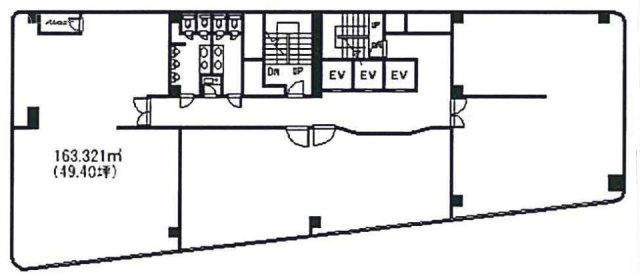 曙町新井ビル1001 間取り図