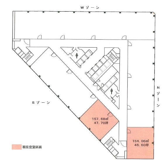 新宿第一生命ビル17F 間取り図