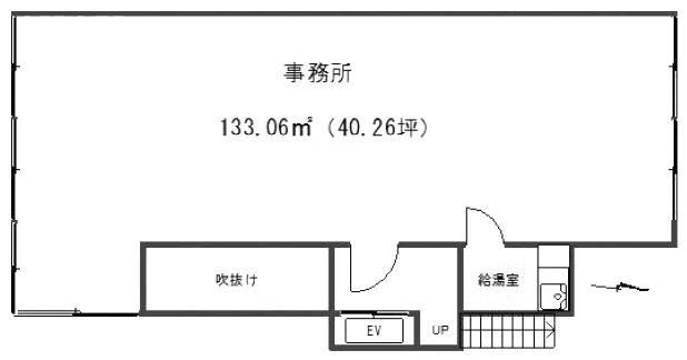 ミツヤ第5ビル2F 間取り図