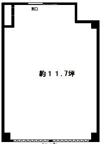 染谷ビル1F 間取り図