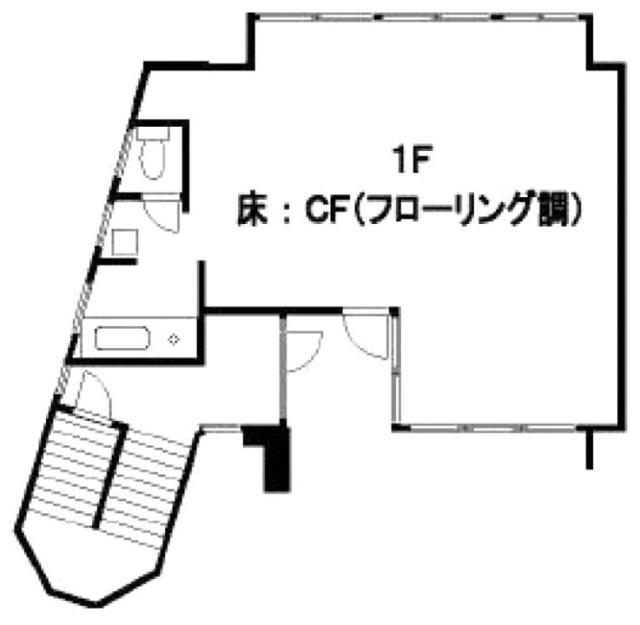 SHKビル1F 間取り図