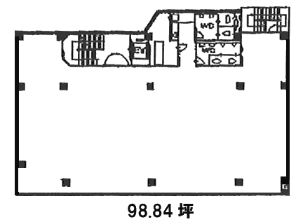 富久第1ビル4F 間取り図