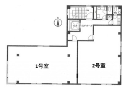 ブリリアン丹波ビル402 間取り図