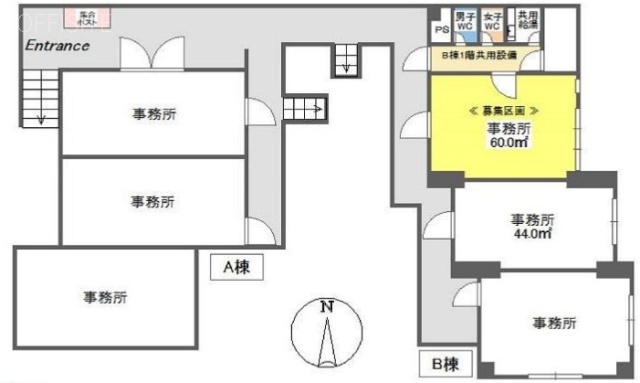 アーバンビルサカス8ビル1 間取り図