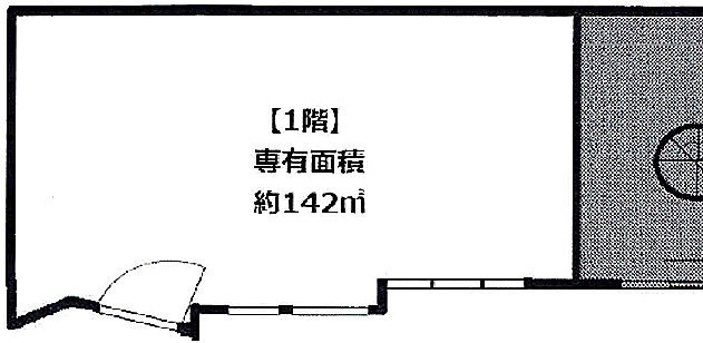 森ビル1F 間取り図