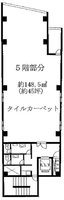 青山真洋ビル5F 間取り図