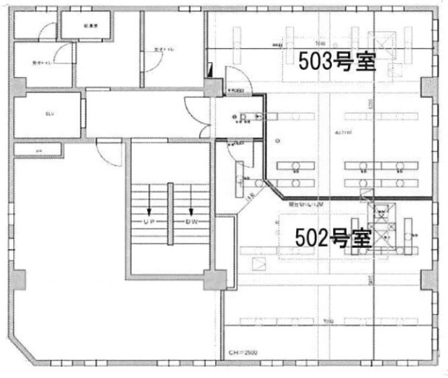 第二東栄ビル503 間取り図