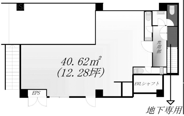 早川ビルB1F 間取り図