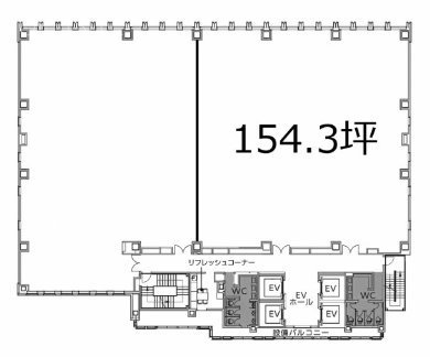 S-GATE赤坂山王東 間取り図