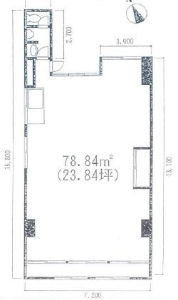 ブライトビル3F 間取り図