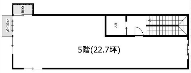 ヒロセビル5F 間取り図