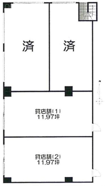 エルベセッター田家ビル103 間取り図