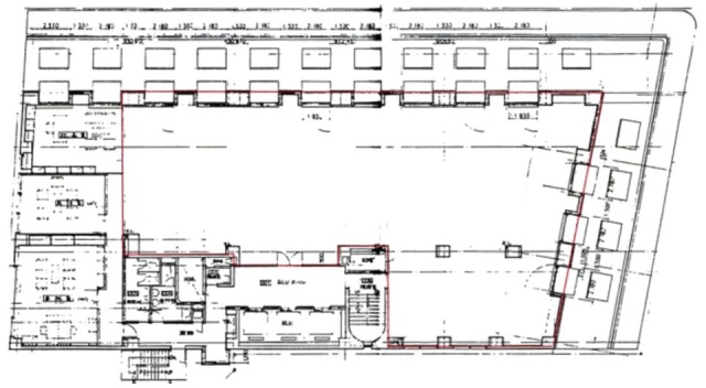 第1誠実ビル8F 間取り図