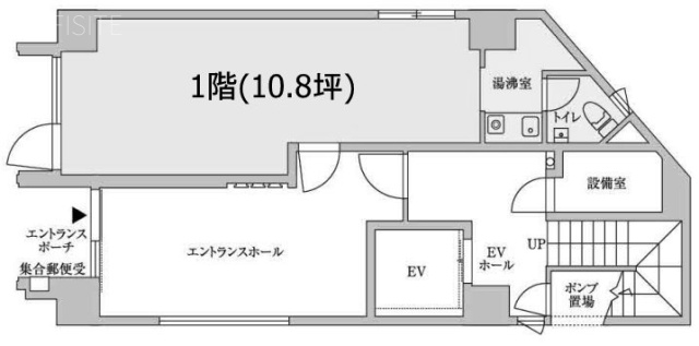 ゴルジェ南大塚1F 間取り図