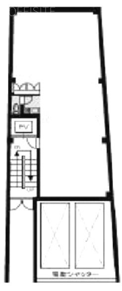 ナゴヤビル1F 間取り図