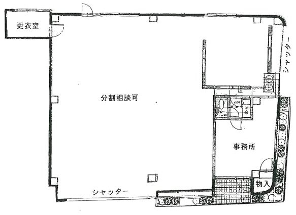 吉野屋ビル101 間取り図