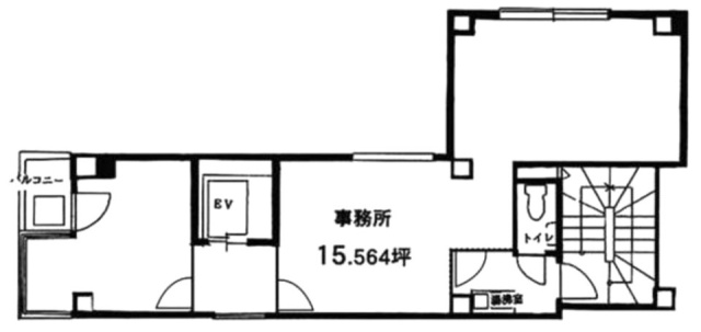 菅野ビル5F 間取り図