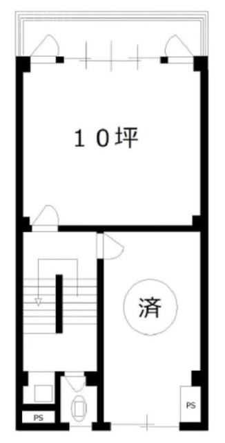 第二東成ビル5F 間取り図
