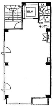 KHビル4F 間取り図
