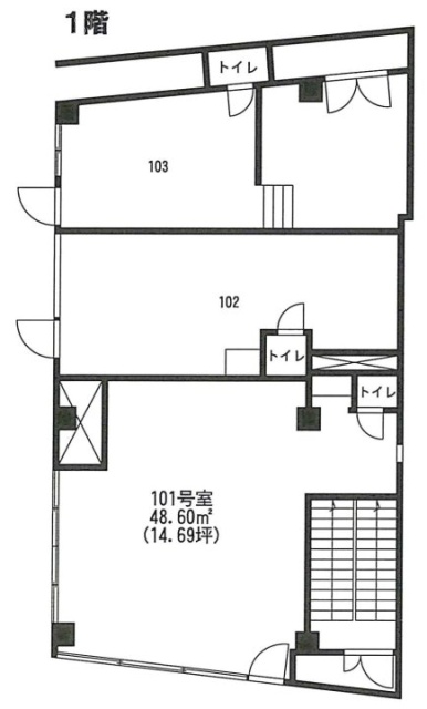 エストマニヴィア101 間取り図