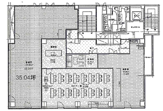 ミキジ明石町ビル3F 間取り図