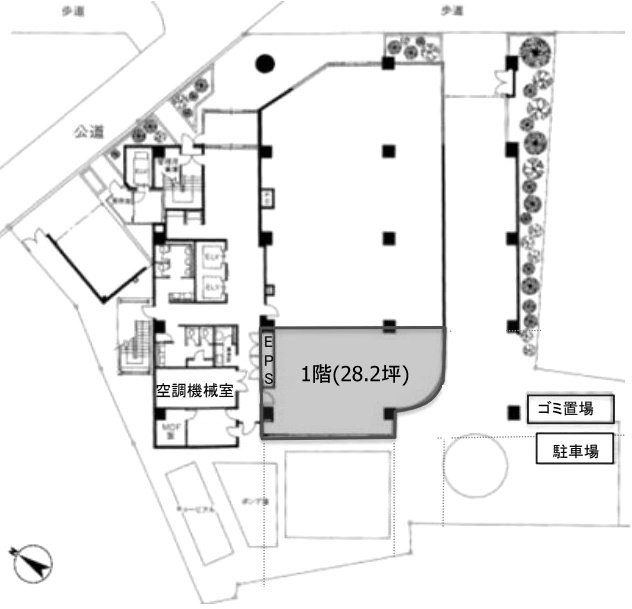 目黒須田ビル1F 間取り図