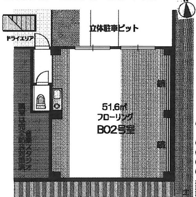 BIT西新宿ビルB2F 間取り図