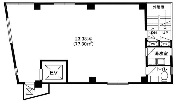 ADビル3F 間取り図