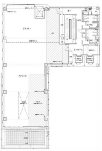 上野6丁目MMビル8F 間取り図