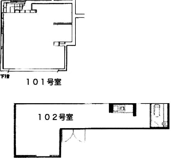 SOビル101・102 間取り図