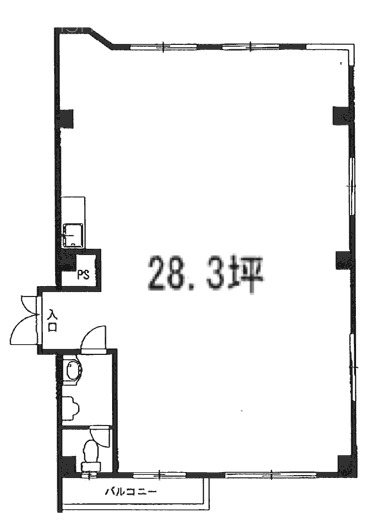 山寺ビル3F 間取り図