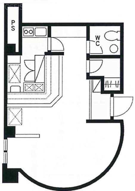 三矢4番館ビル1F 間取り図