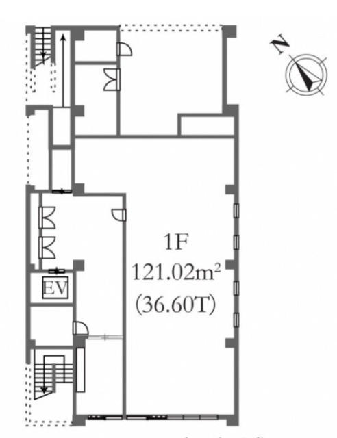 TONES1F 間取り図