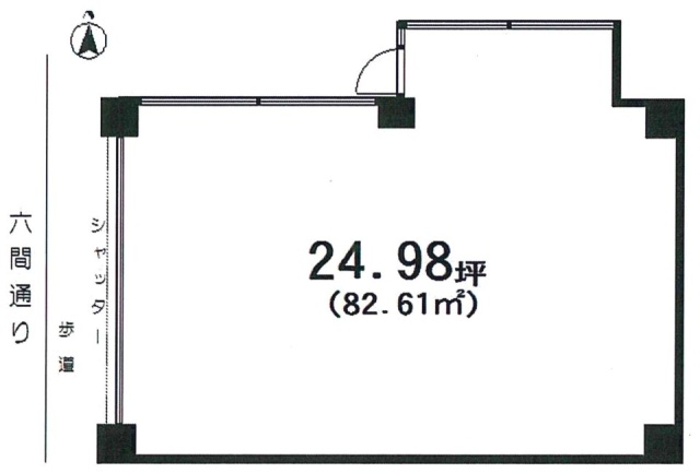 田園調布二丁目ビル1F 間取り図