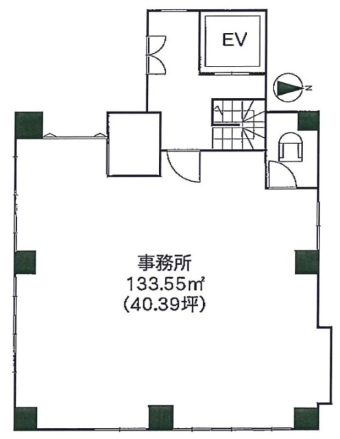 形成社ビル1F 間取り図