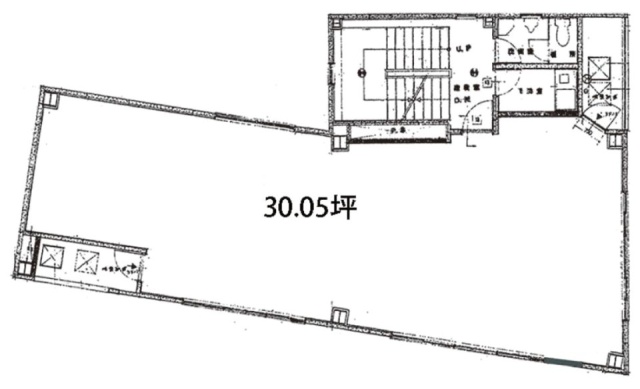 新橋パインビル2F 間取り図