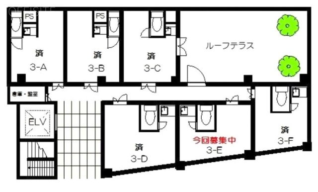 ルビーノ・ロトンダE 間取り図