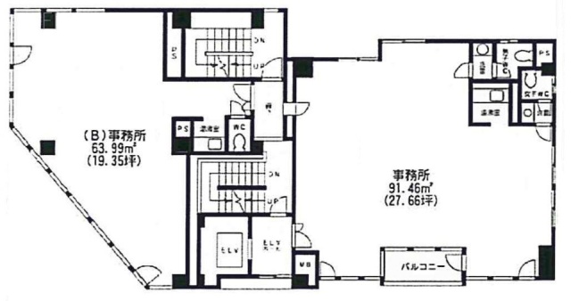 ワンライトビルA 間取り図