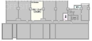 サンパークマンション高田馬場108 間取り図