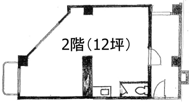 石井第3ビル2F 間取り図