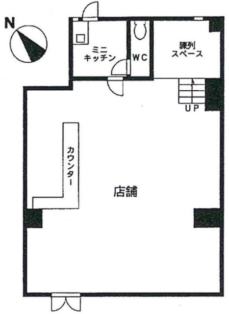 モナニビル1F 間取り図