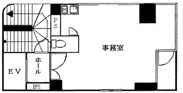 ローライビルディングⅡ4F 間取り図